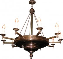 rustic medieval pendant lighting - bespoke manufacture